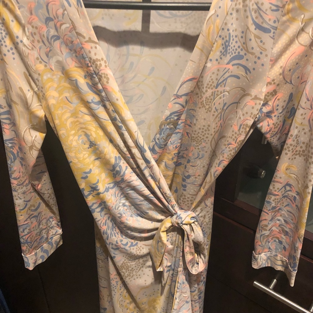 BCBG spring print dress